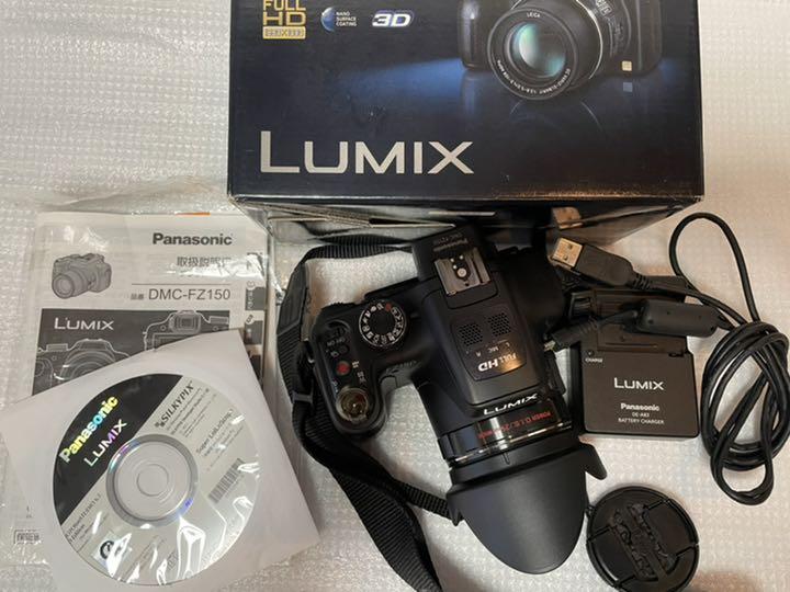 ズームクラⓜ 早い者勝ち Panasonic LUMIX FZ DMC-FZ150-K CJkWi-m50529132653 値下げ パック