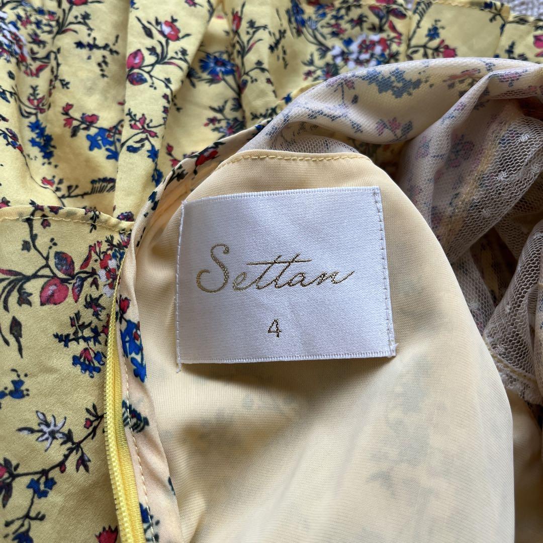 settan 小花柄　ワンピース settan 小花柄 ワンピース - メルカリ