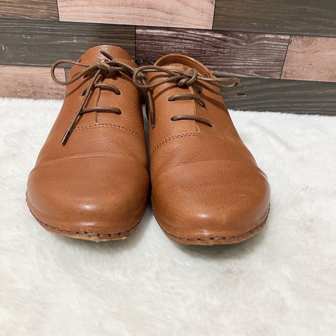 極美品 trippen レザーシューズ CUP CELLO キャップトゥ 36