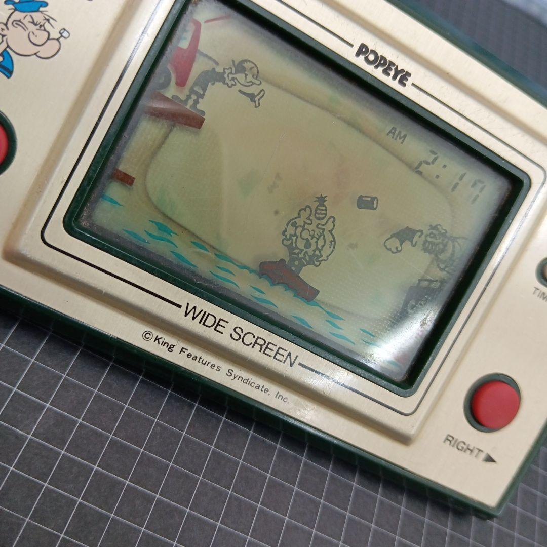 レトロ 液晶ゲーム】任天堂 ゲームウォッチ ポパイ ゲーム