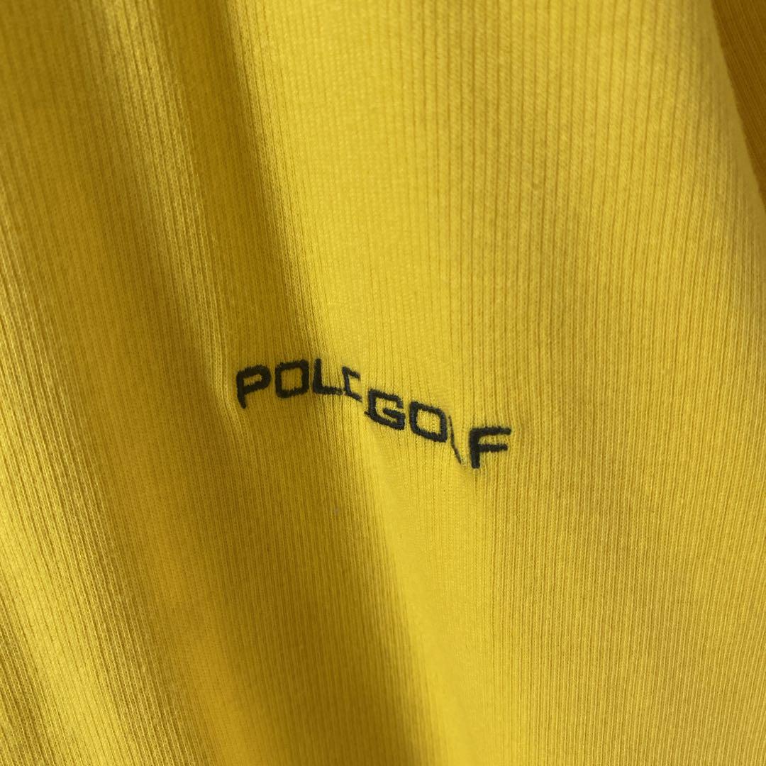 Ralph Lauren GOLF90s ジップアップポロシャツ 半袖　Lサイズ