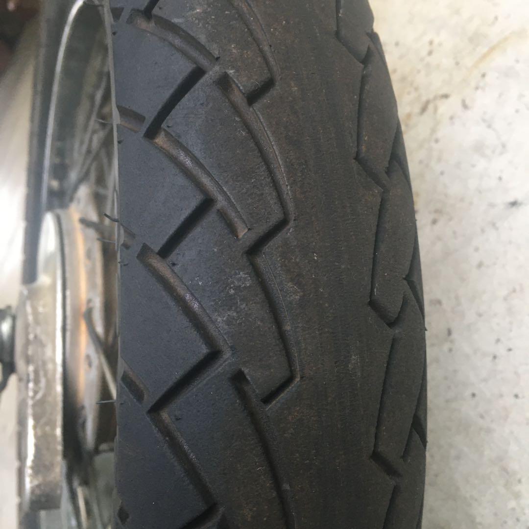 スーパーカブ110 リヤホイール　送料込み　中古品