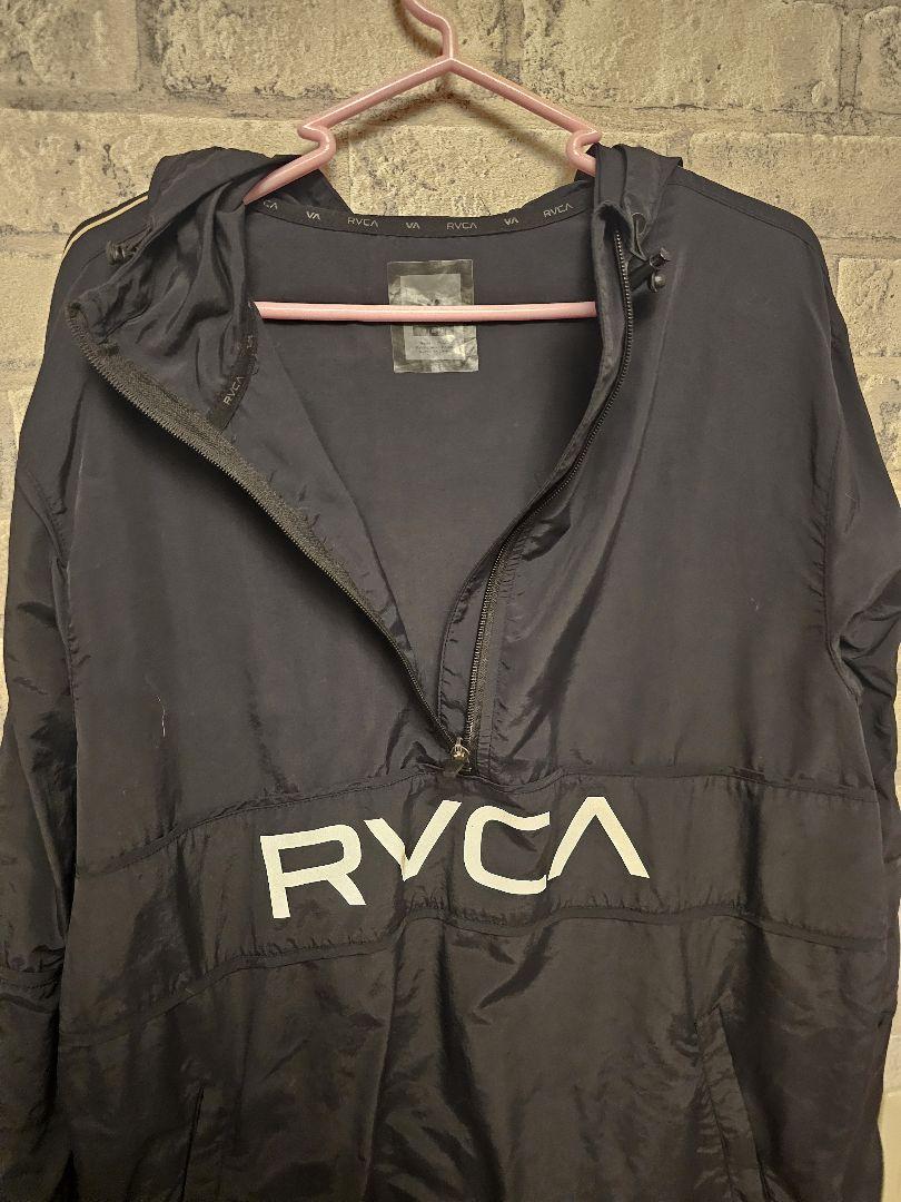 RYCA ブラック ナイロンジャケット アノラック