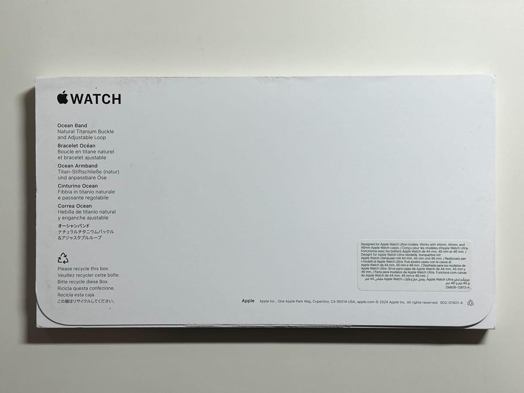 新品】純正 49mm オーシャンバンド・ネイビー（ナチュラル