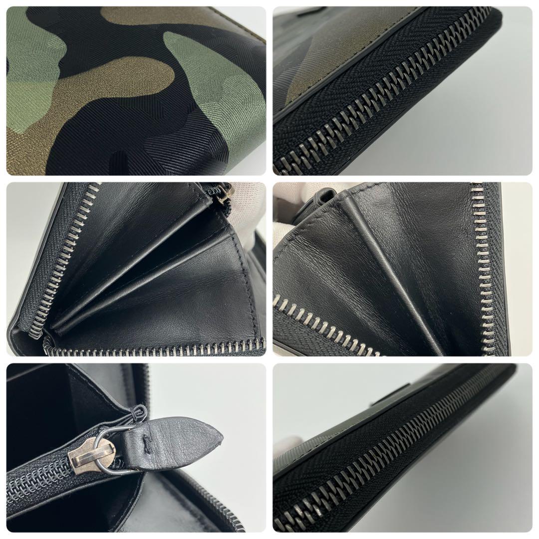 美品✨】エンポリオアルマーニ ラウンドファスナー 長財布