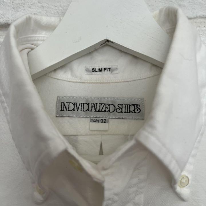 新規登録25%OFF 定番!USA製【INDIVIDUALIZED SHIRTS】OX BDシャツ 新規登録25%OFF 定番!USA製【INDIVIDUALIZED SHIRTS】OX BDシャツ