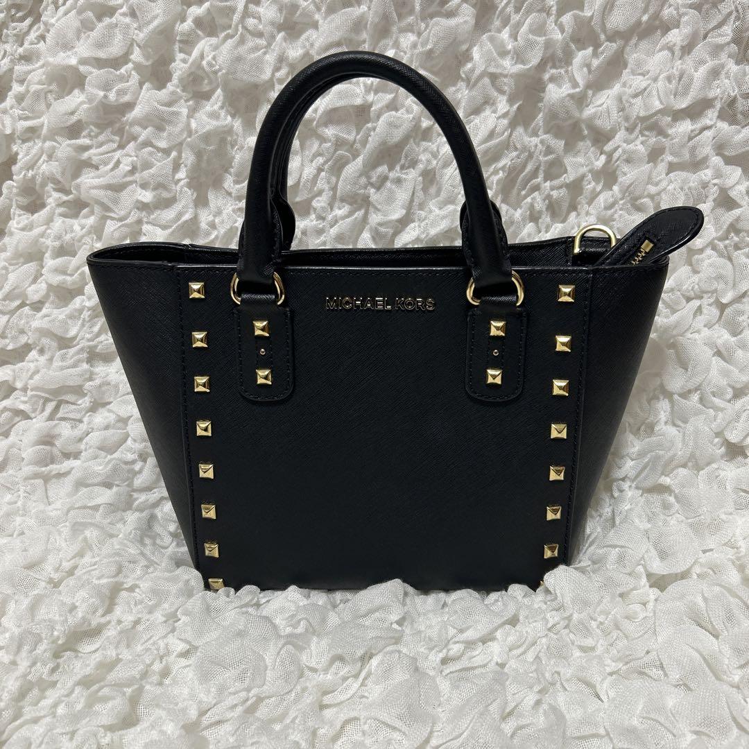 マイケルコース　2wayバッグ Michael Kors マイケルコース 型押し 2WAY トートバッグ レザー