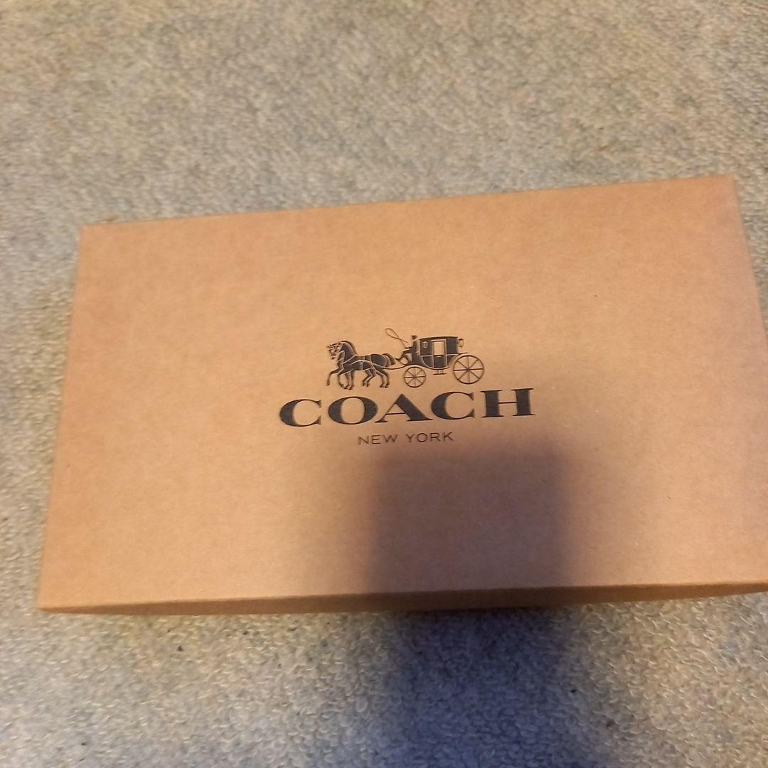 F58112【新品-未使用】コーチ COACH メンズ用長財布　ブラック