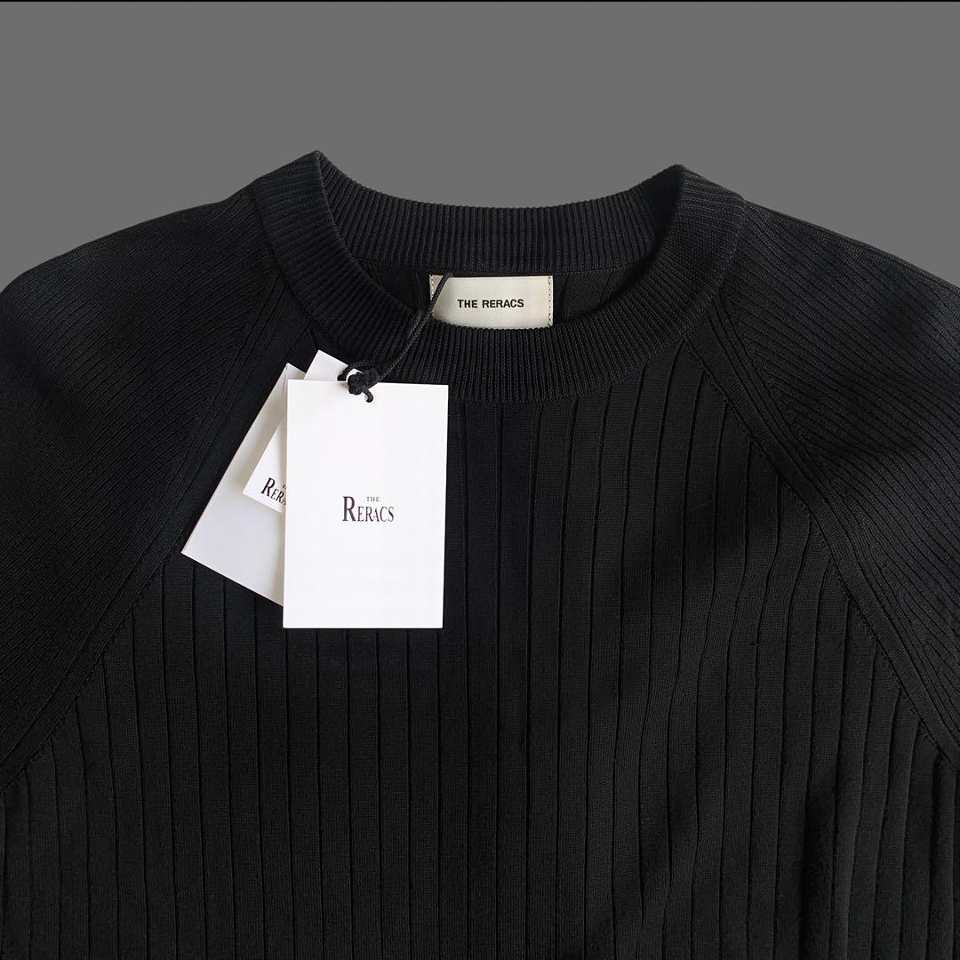 THE RERACS 22AW リブニットワンピース タグ付き - メルカリ