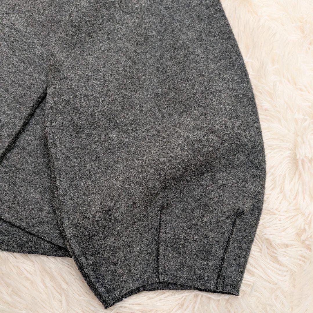 【新品タグ付き】NUS ヌース　ウール　ジップジャケット　カーディガン