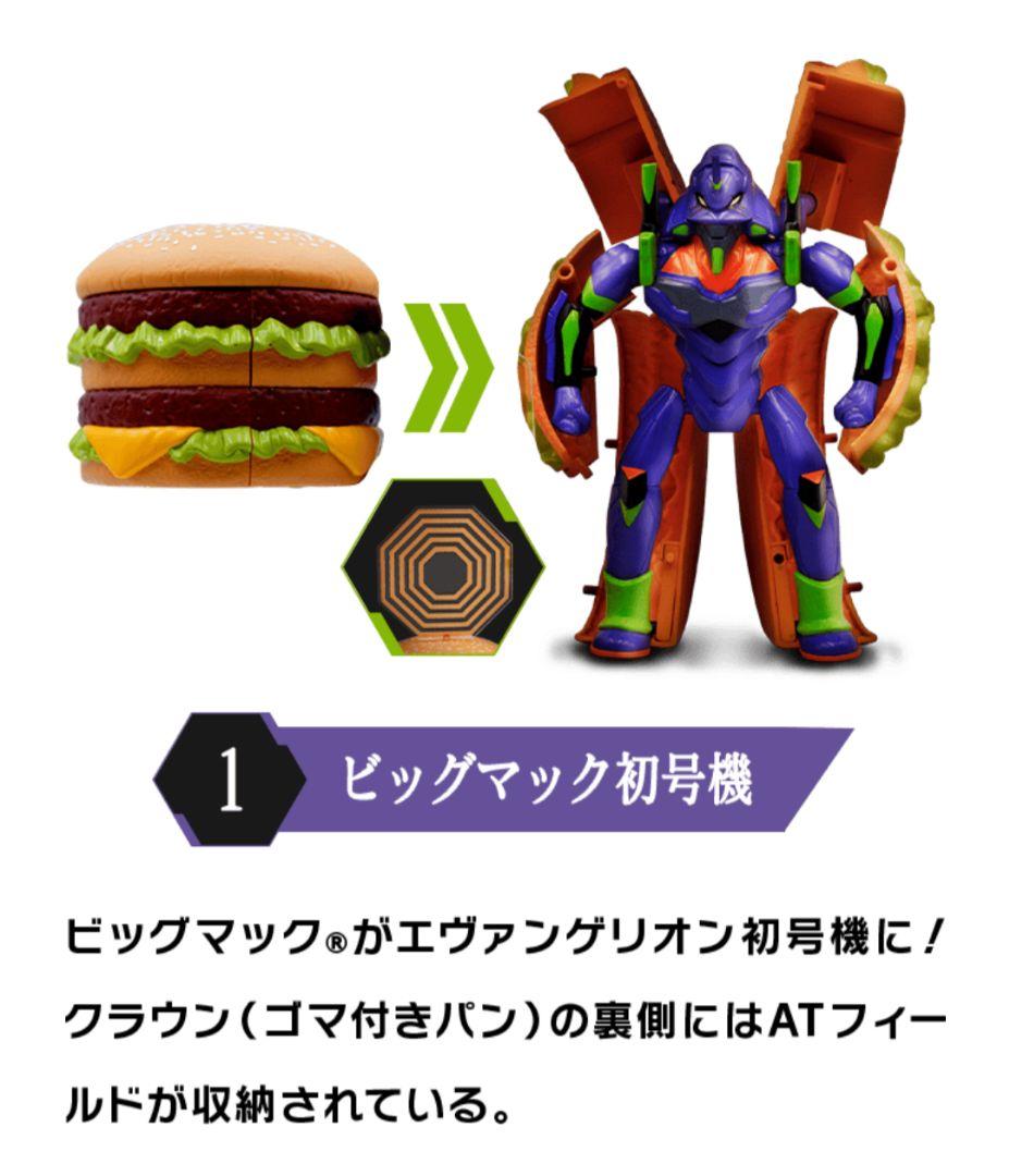 エヴァンゲリオン マクドナルド コラボ フィギュア