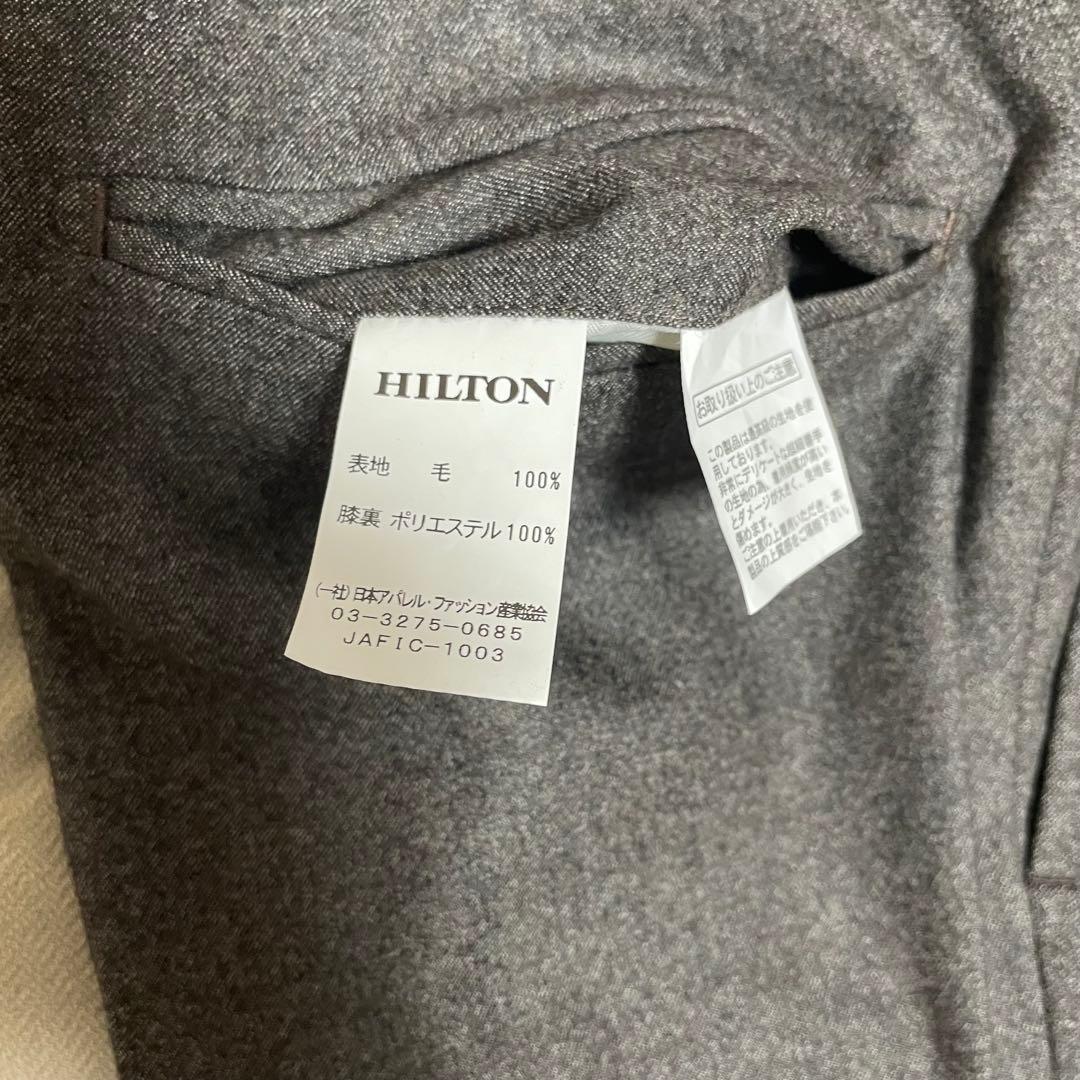 【極美品】グアベロ生地仕様 HILTON ブラウン無地 YA4 【極美品】グアベロ生地仕様 HILTON ブラウン無地 YA4