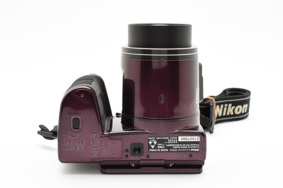 71 Nikon COOLPIX B500 プラム