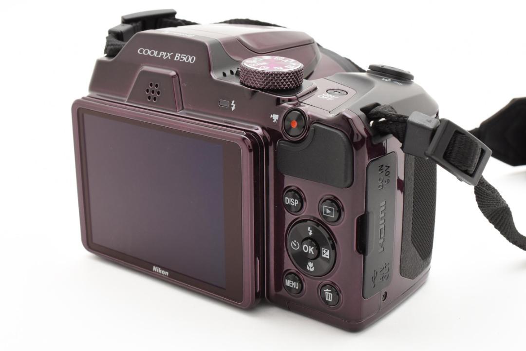 71 Nikon COOLPIX B500 プラム