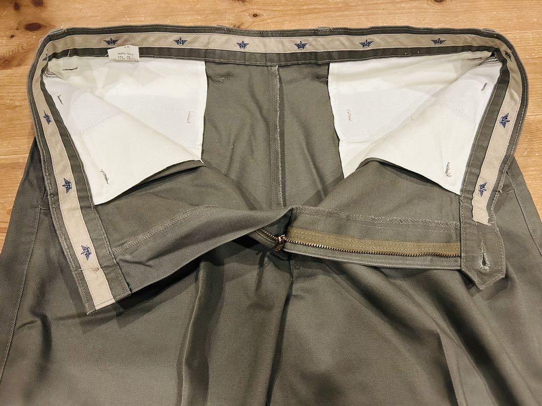 チノパン 古着 90s Dockers ドッカーズ 36 ツータック カーキ