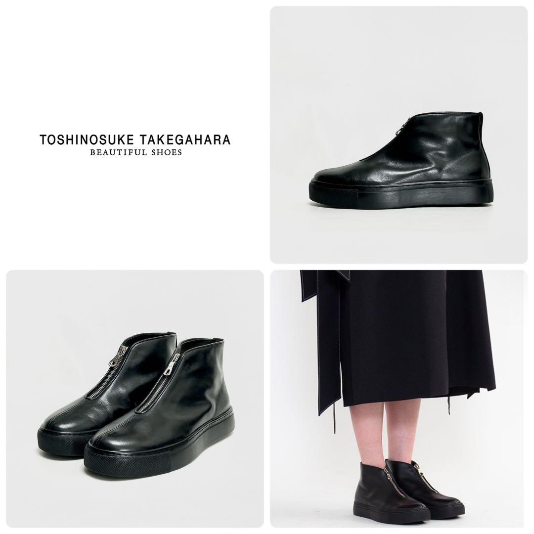 美品 定4.7万 ビューティフルシューズ 24 38 ショートブーツ スニーカー