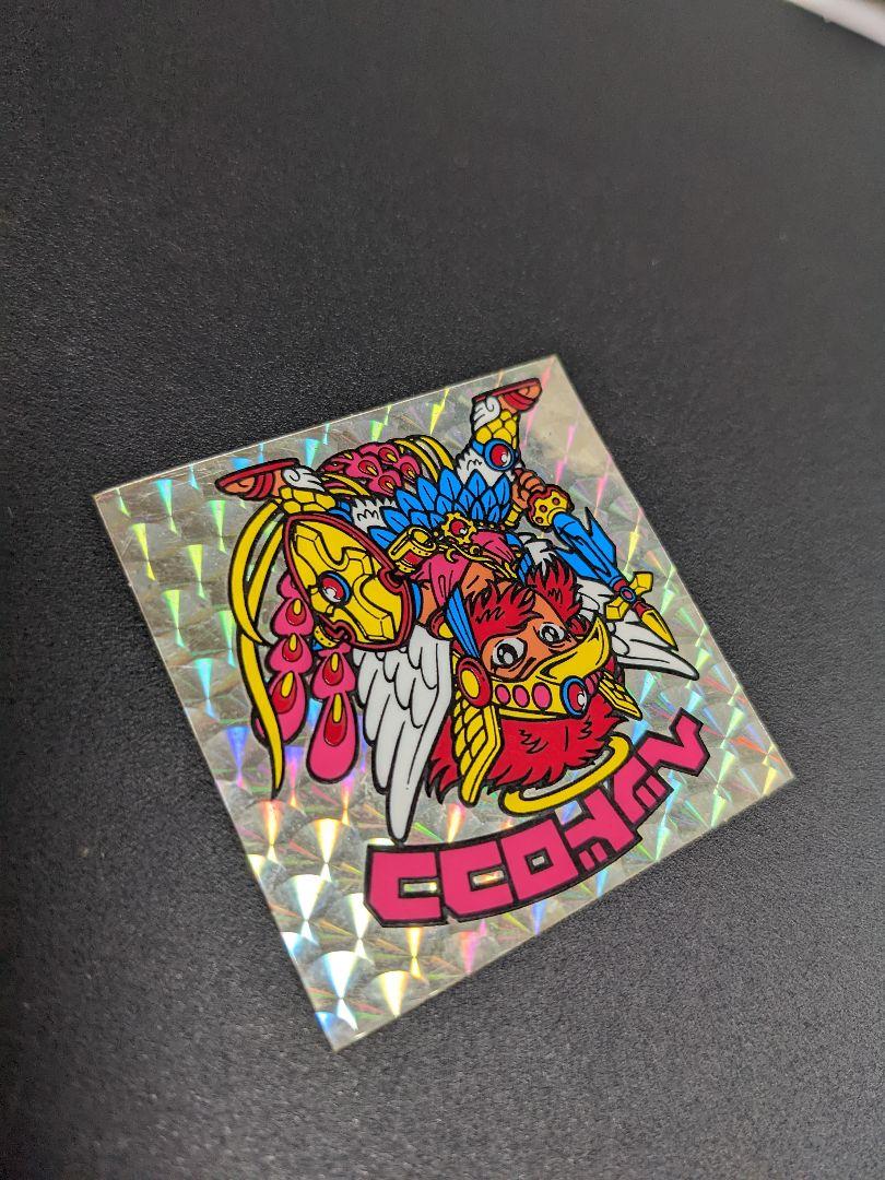 激レア 逆扇 ヘッドロココ ビックリマン 旧ビックリマンシール