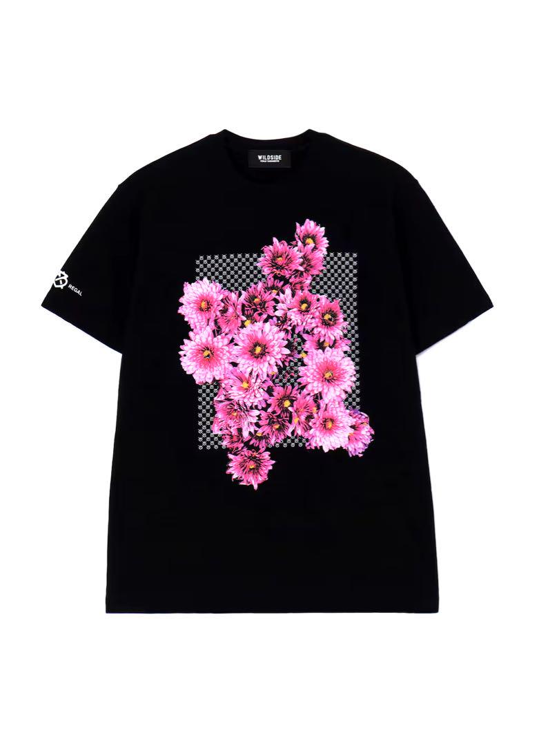 完売品】WILDSIDE YOHJI YAMAMOTO フラワー Tシャツ