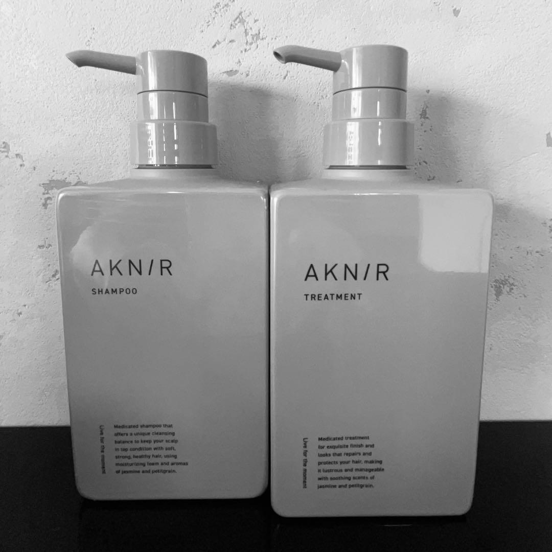 【新品 未使用品】梨花 AKNIR シャンプー・トリートメントセット 500ml