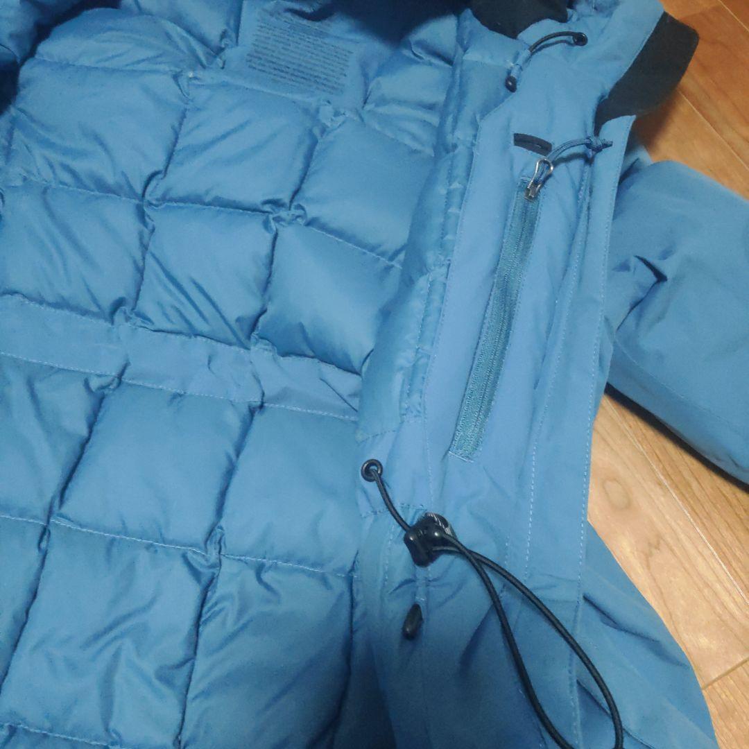 LL.Bean 水色ファー付きロングダウンジャケット ジャケット