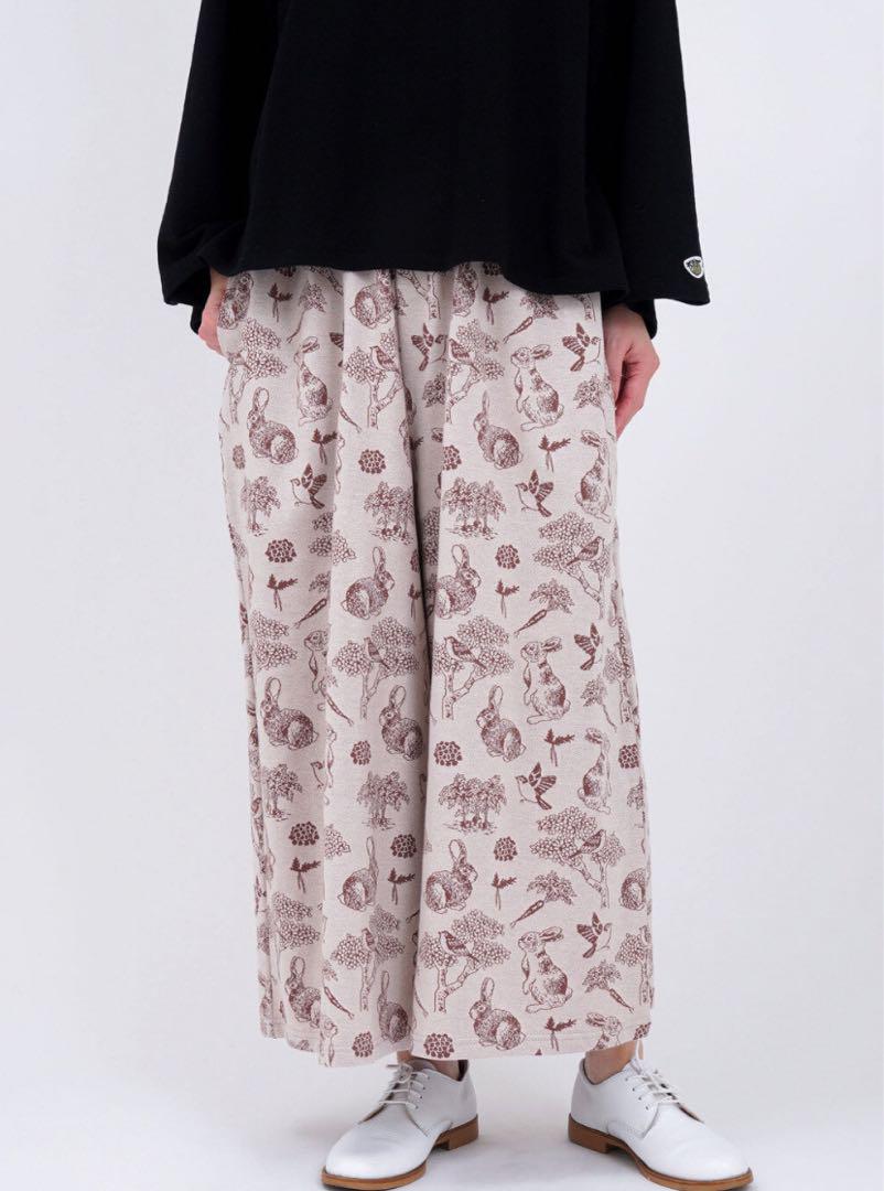 大人女性の 新品marble ハカマPT yard SUD/マーブルシュッド【carrot パンツ