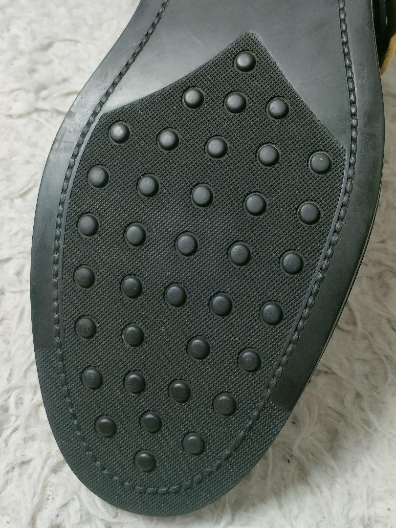 T.K.　トッズ フリンジ キルト ローファー ゴールド 　TOD'S