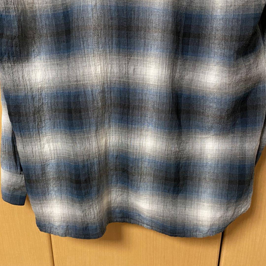 カズユキクマガイ アタッチメント　オンブレチェックシャツ　サイズ2(M)