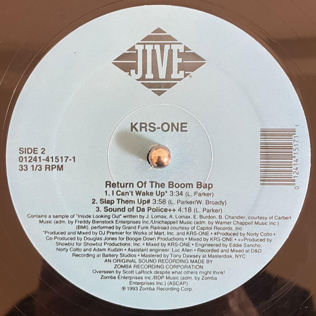 KRS-One – Return Of The Boom Bap