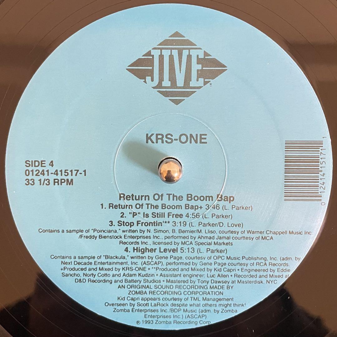 KRS-One – Return Of The Boom Bap