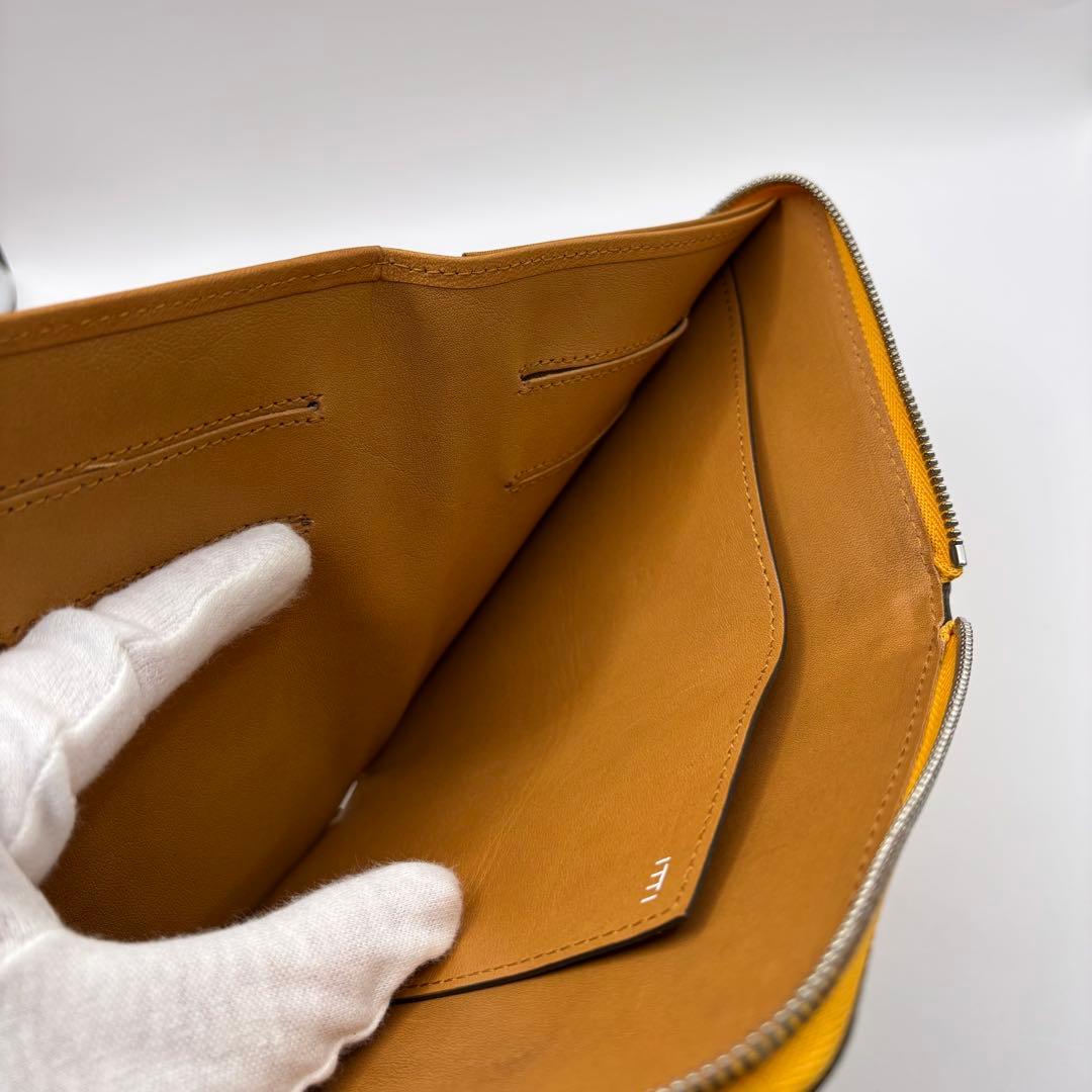 ITTI SMART MID WLT 二つ折り財布 イエロー レザー イッチ ITTI SMART MID WLT 二つ折り財布 イエロー レザー イッチ