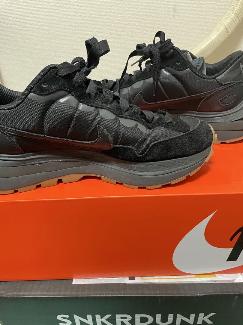 sacai × Nike VaporWaffle Black Gum US9