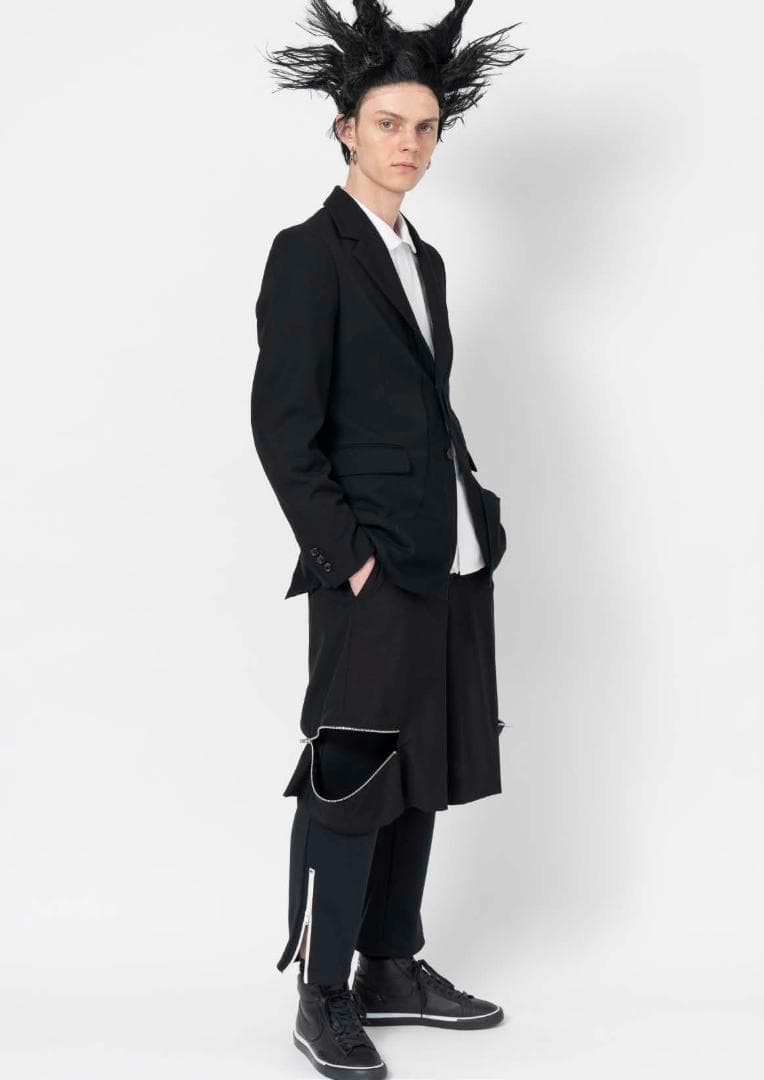 23AW BLACK COMME des GARCONS ジップ ハーフ パンツ 23AW BLACK COMME des GARCONS ジップ ハーフ パンツ