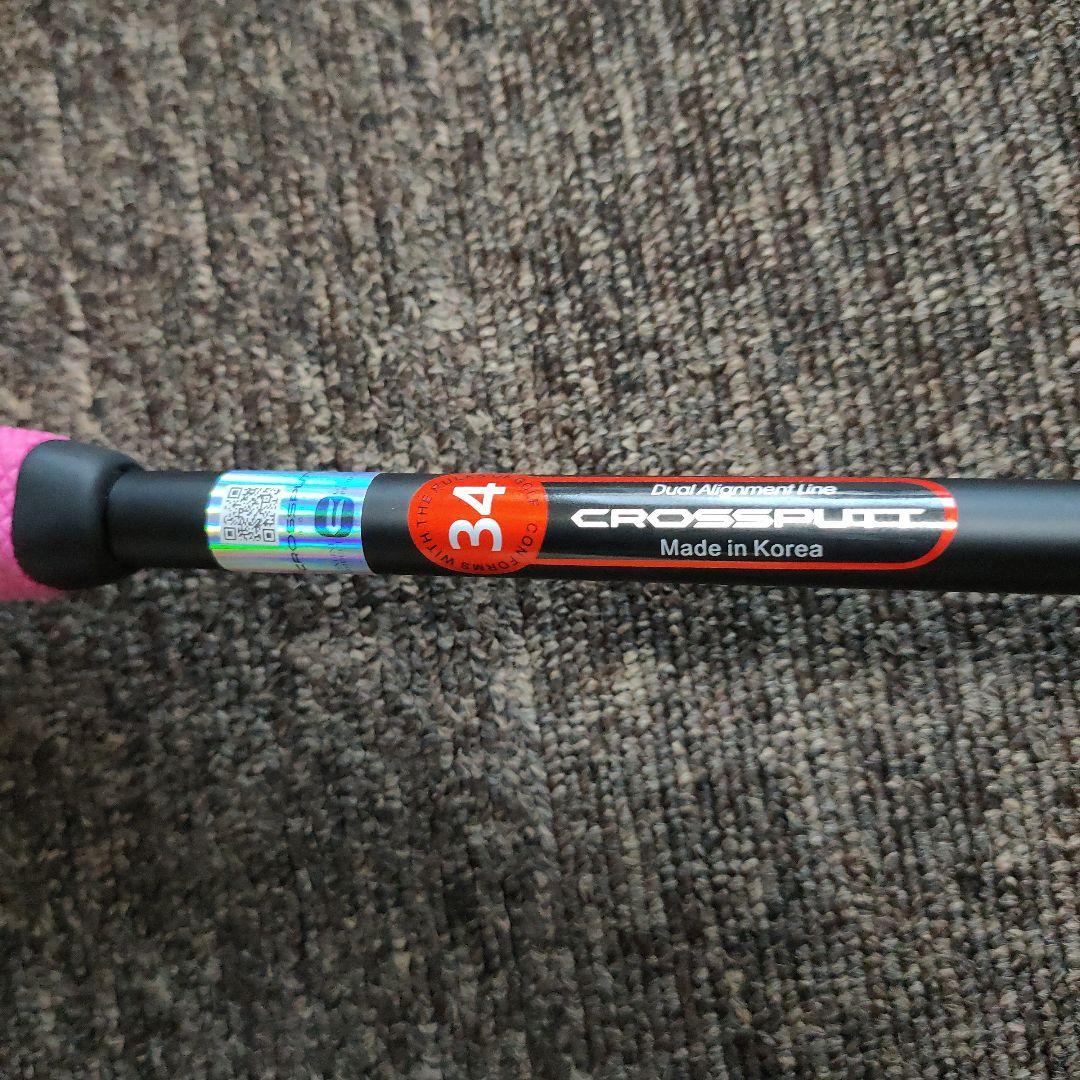 CROSSPUTT パター ステルス２．０ピンク３４インチ 楽天市場】＼江連プロ大絶賛!! ／【無料配送中】 公式CROSSPUTT