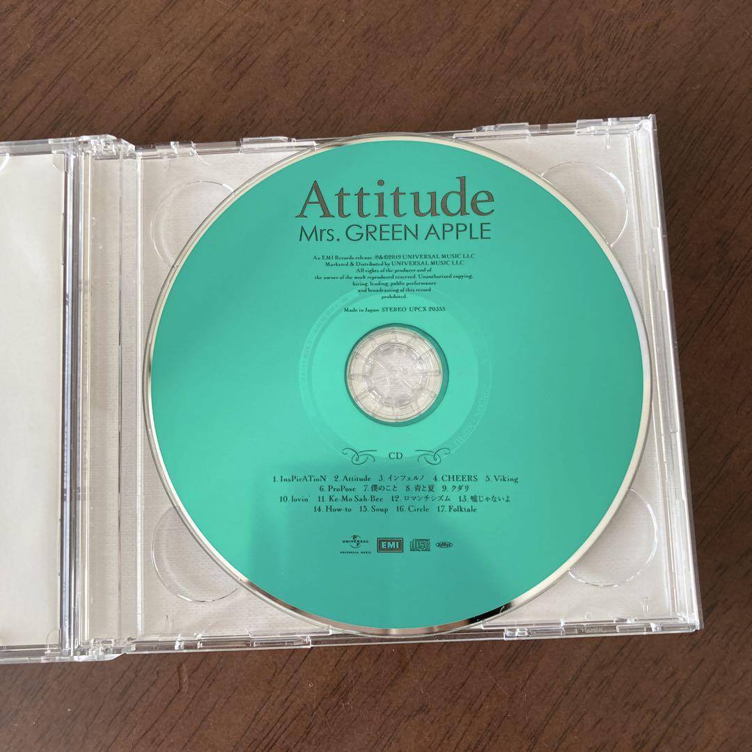 Mrs. GREEN APPLE Attitude 【初回限定盤】
