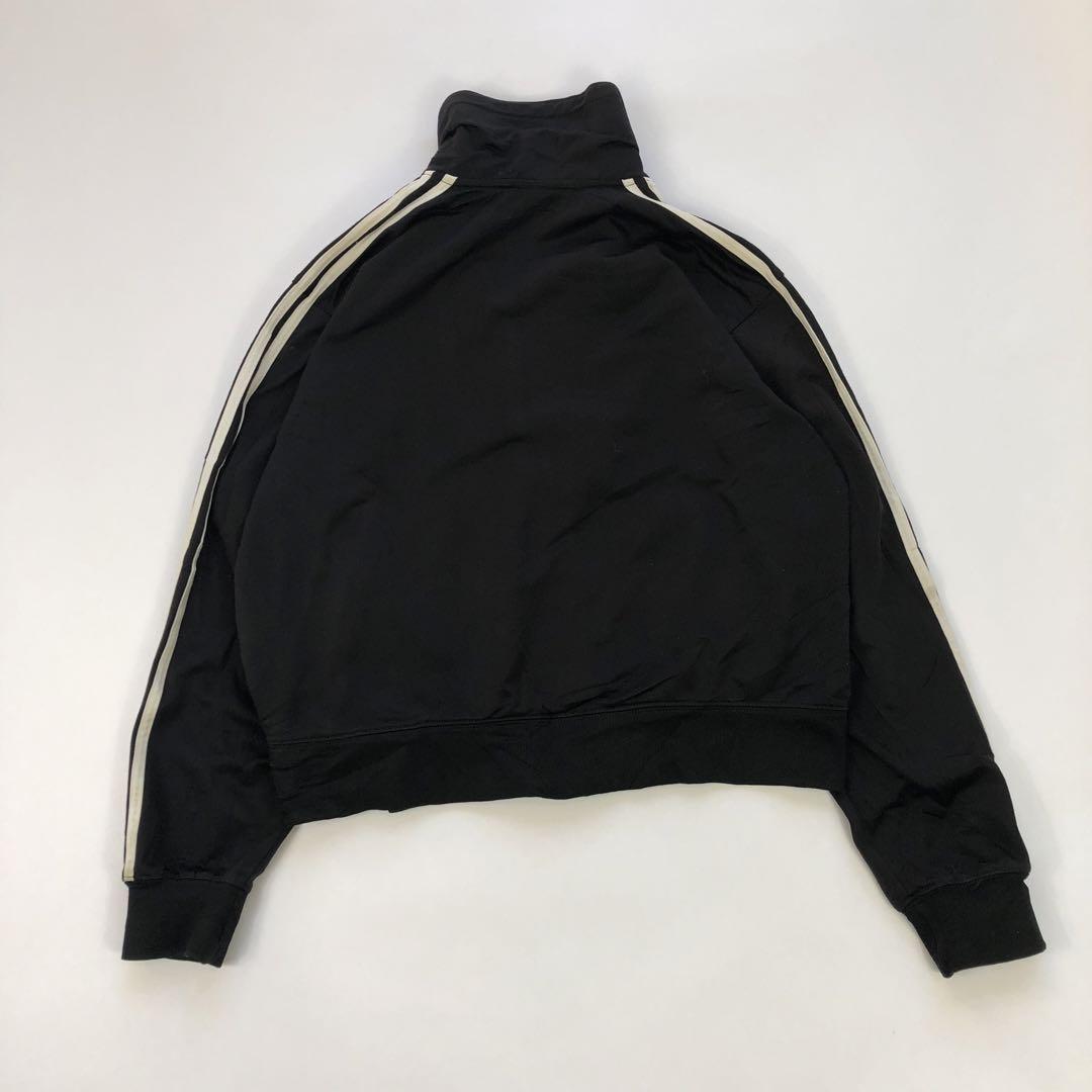 【超希少】90s アディダス トラックジャケット 短丈　ブラック