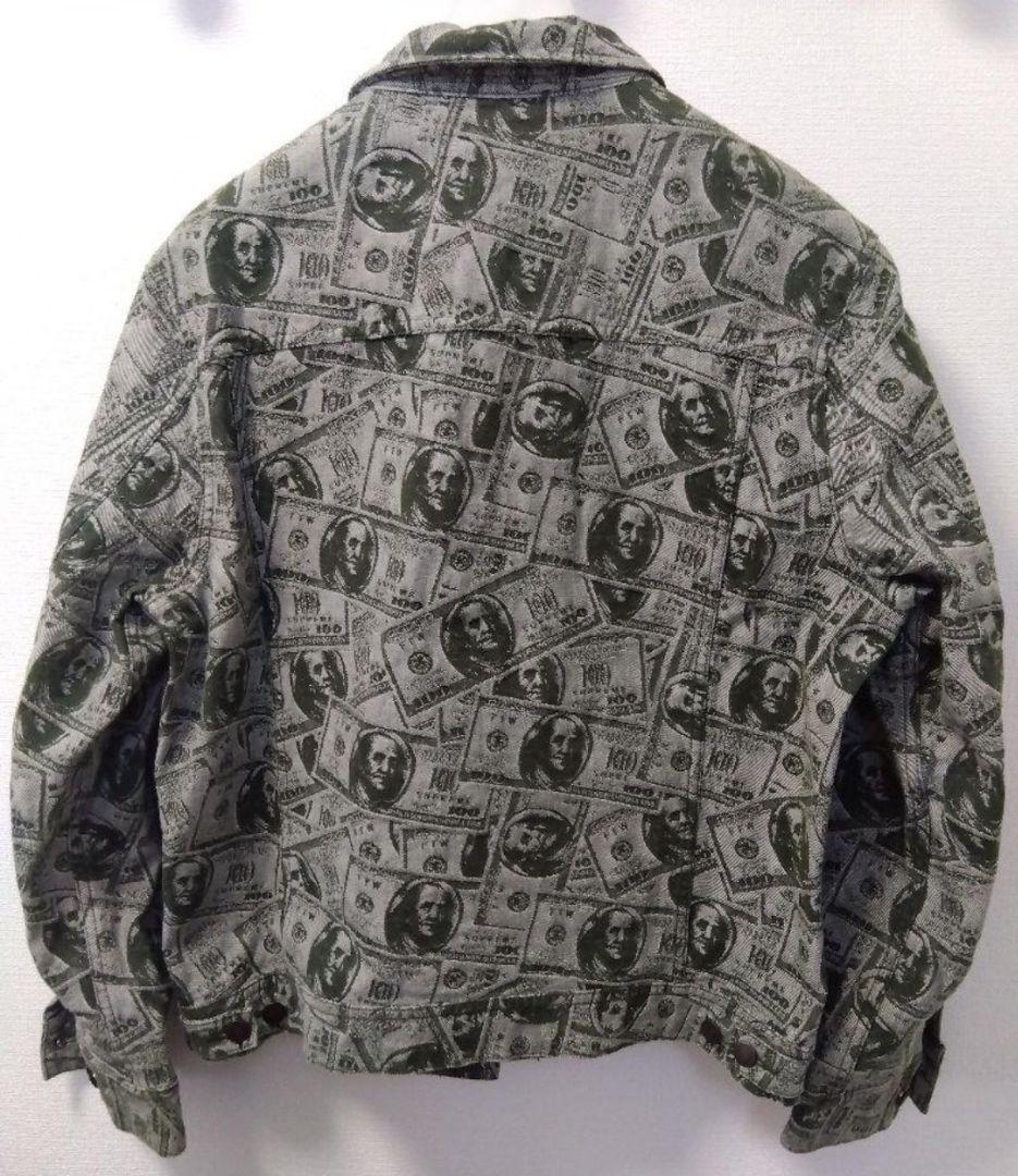 ジャケット・アウター Supreme 100Dollar Bill Trucker Jacket
