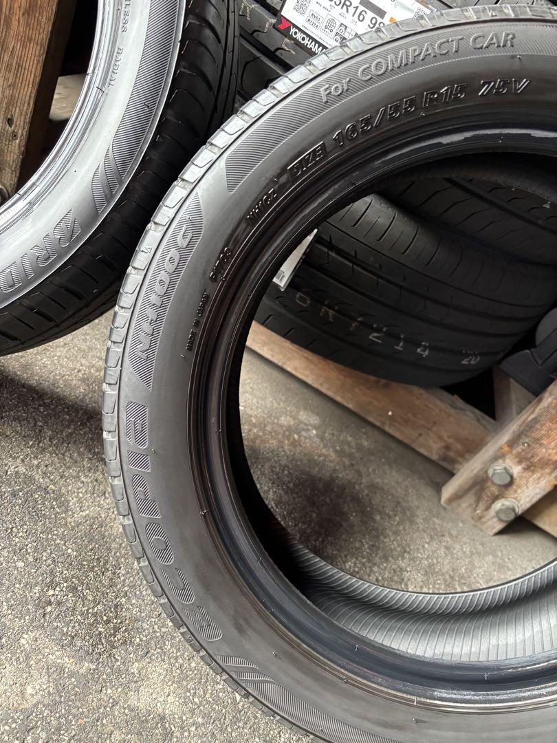 ◇送料込み◇ 165/55R15 中古サマータイヤ4本　BRIDGESTONE