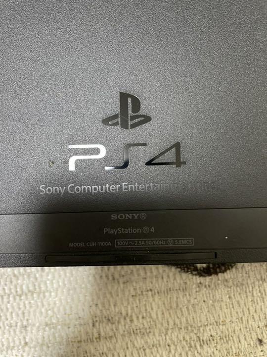 人気得価 PlayStation®4 500GB CUH-1100A… hCm89-m50576458608 ジェット ブラック 国産超激安