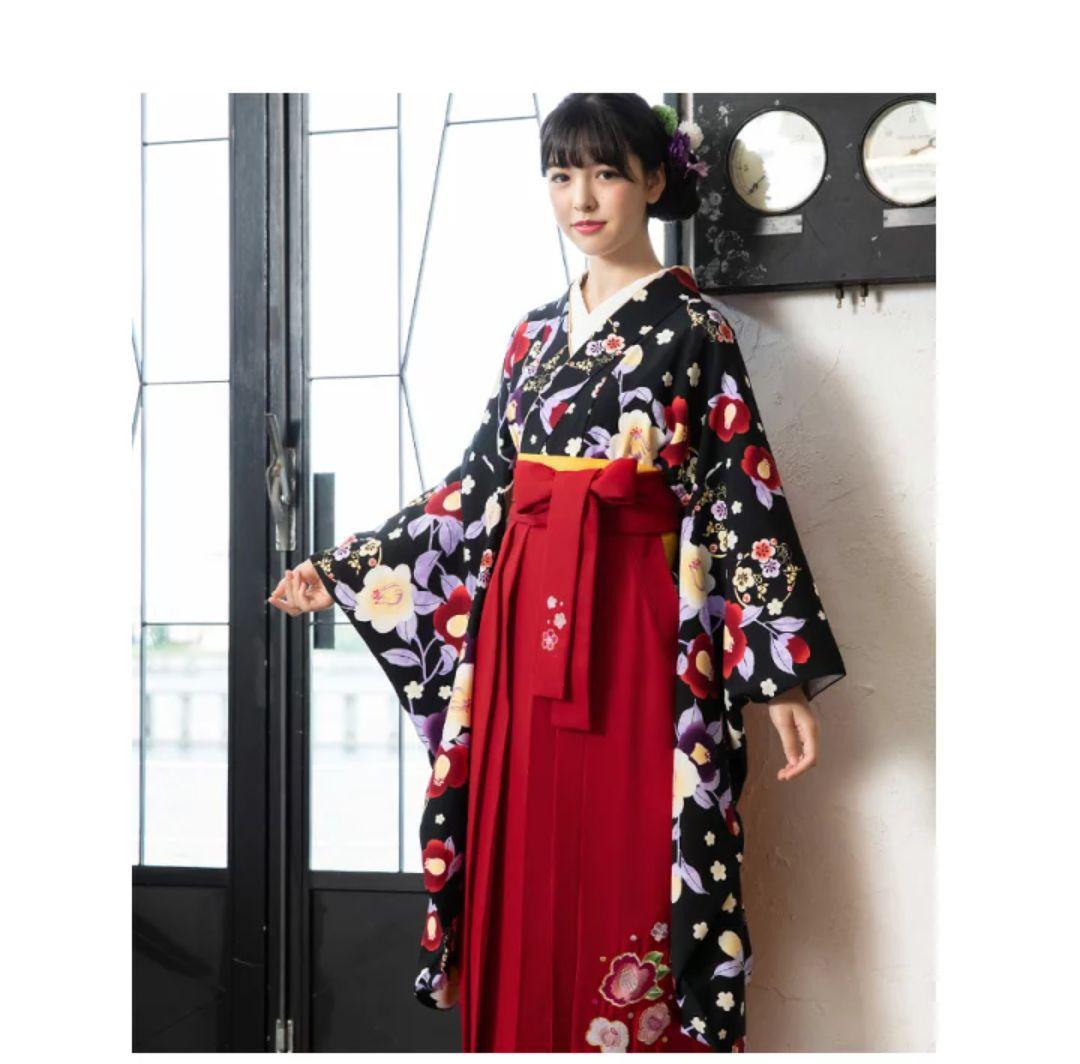 arisana アリサナ 袴６点セット 160cm 小学生 卒業式用 髪飾り２点