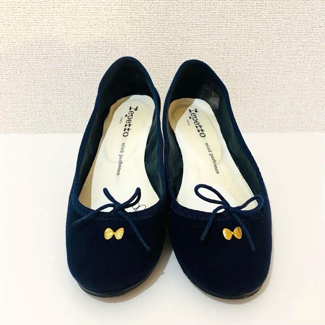 バレエ フラットシューズ23cm・mina