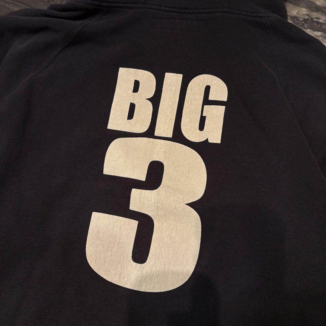 TMT YOURS BIG 3 ダメージ加工 パーカー