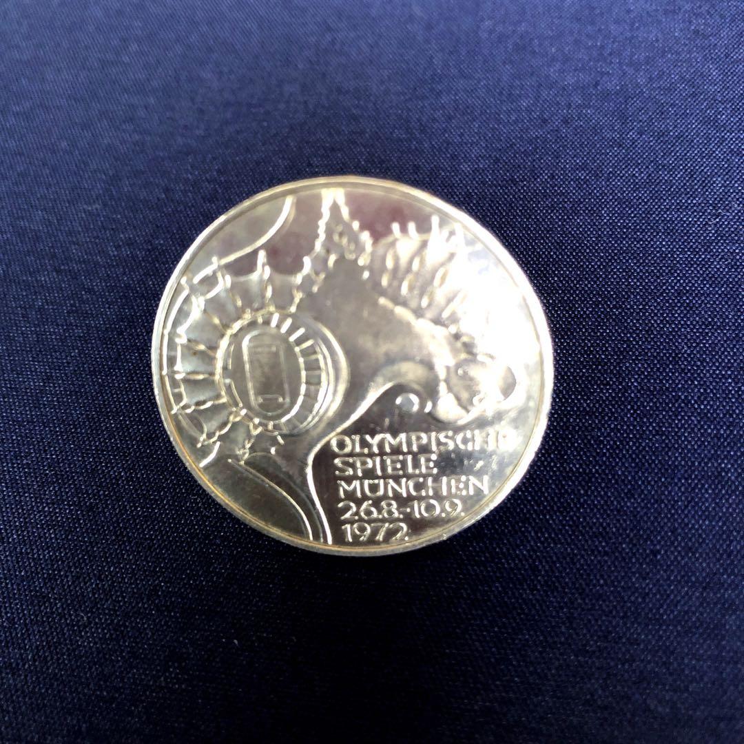 ドイツ ミュンヘンオリンピック 10マルク 銀貨 1972年 - メルカリ