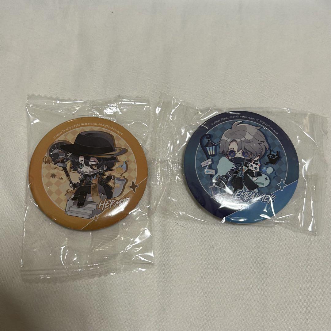 第五人格 IJL プレイオフ 缶バッジ 特典 隠者 納棺師