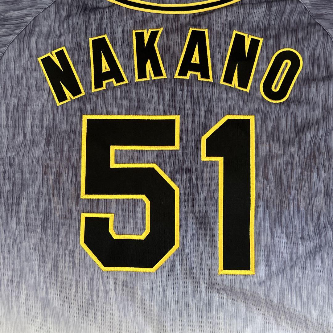 阪神タイガース 中野選手 ビジターレプリカユニフォーム - メルカリ 阪神タイガース 中野選手 ビジターレプリカユニフォーム - メルカリ