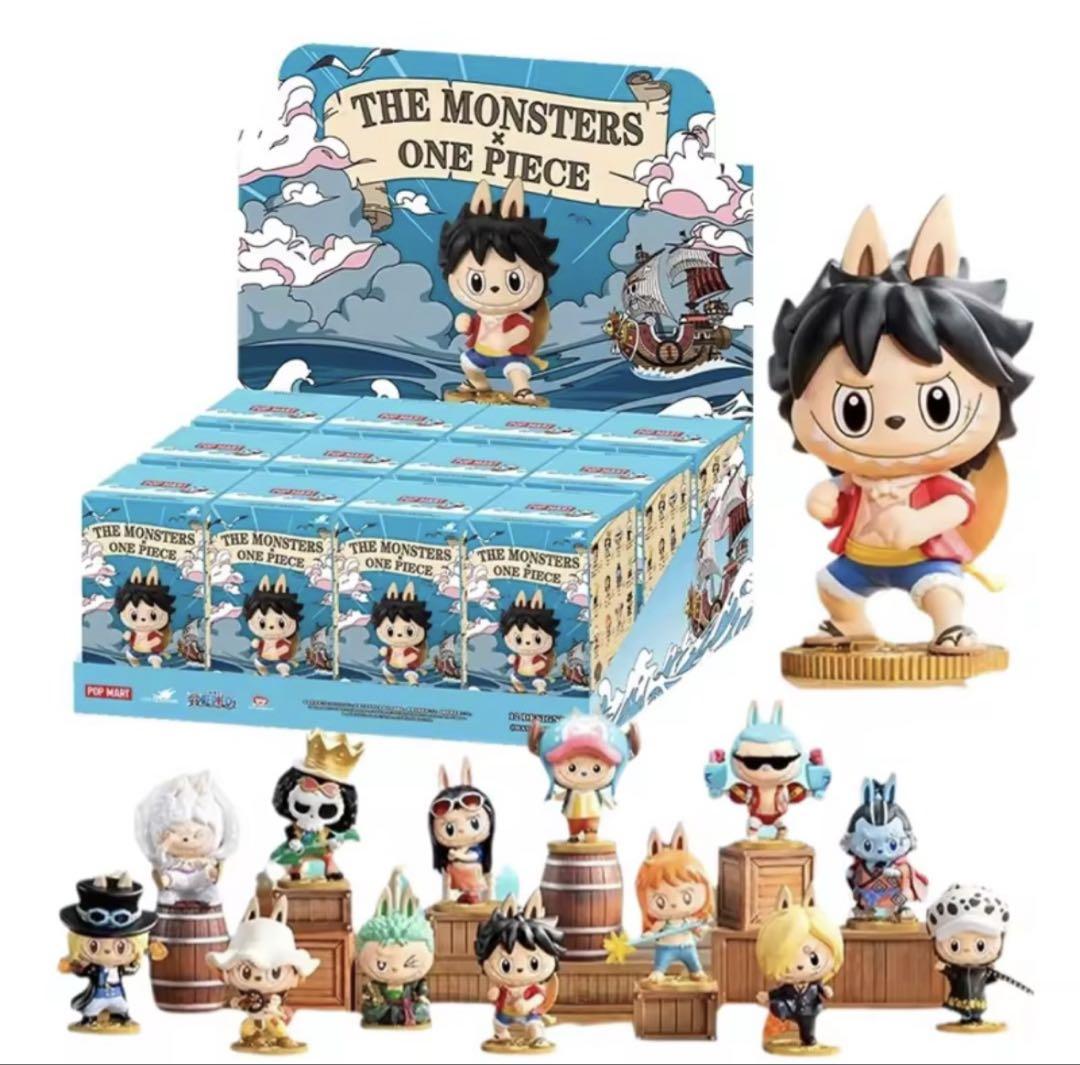 ポップマートLABUBU x ONE PIECEコラボ フィギュアシークレット
