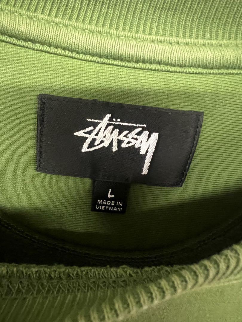 Stüssy SPORT スウェット Lサイズ オリーブグリーン