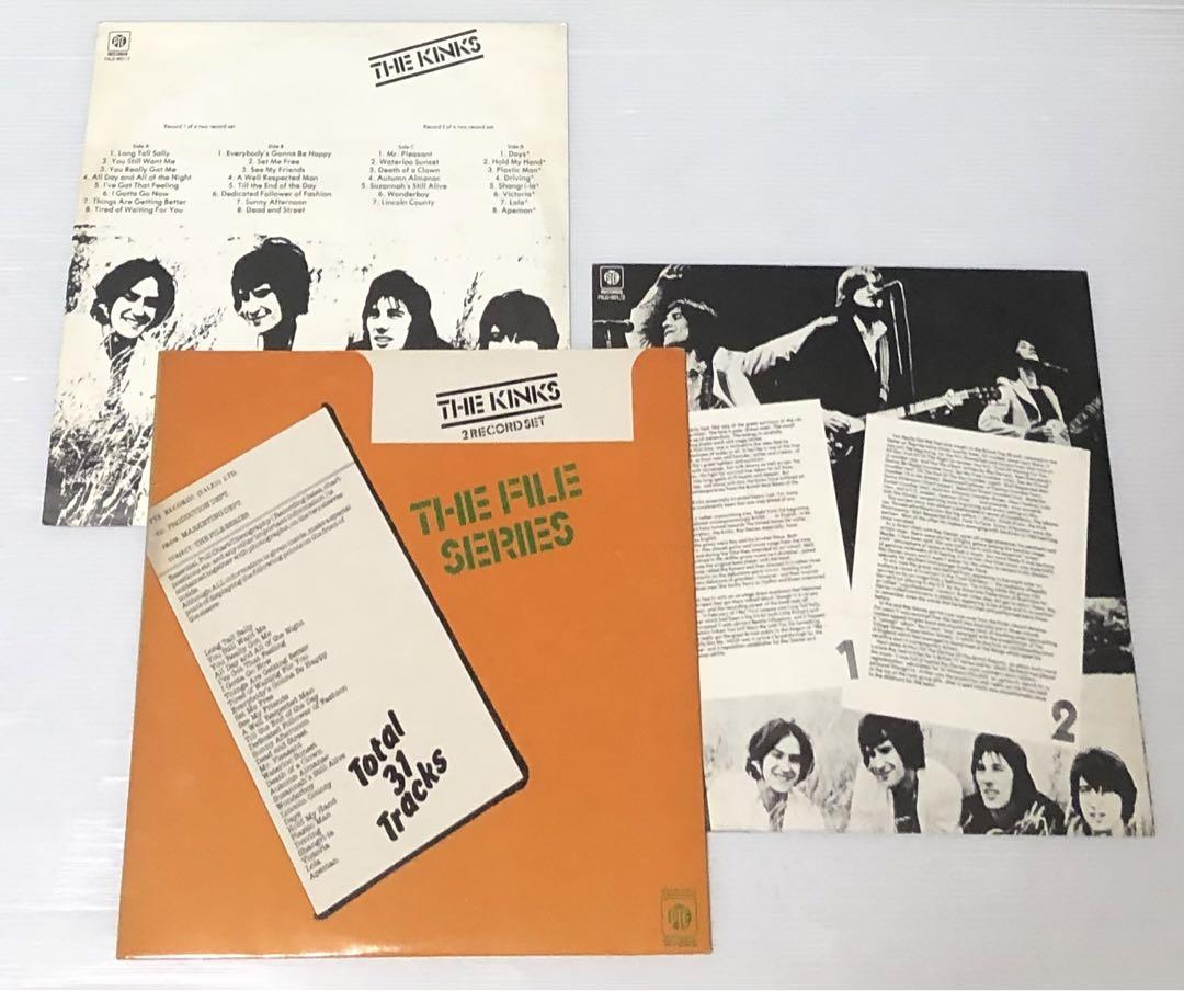 The Kinks – The File Series 2LPレコード 名盤