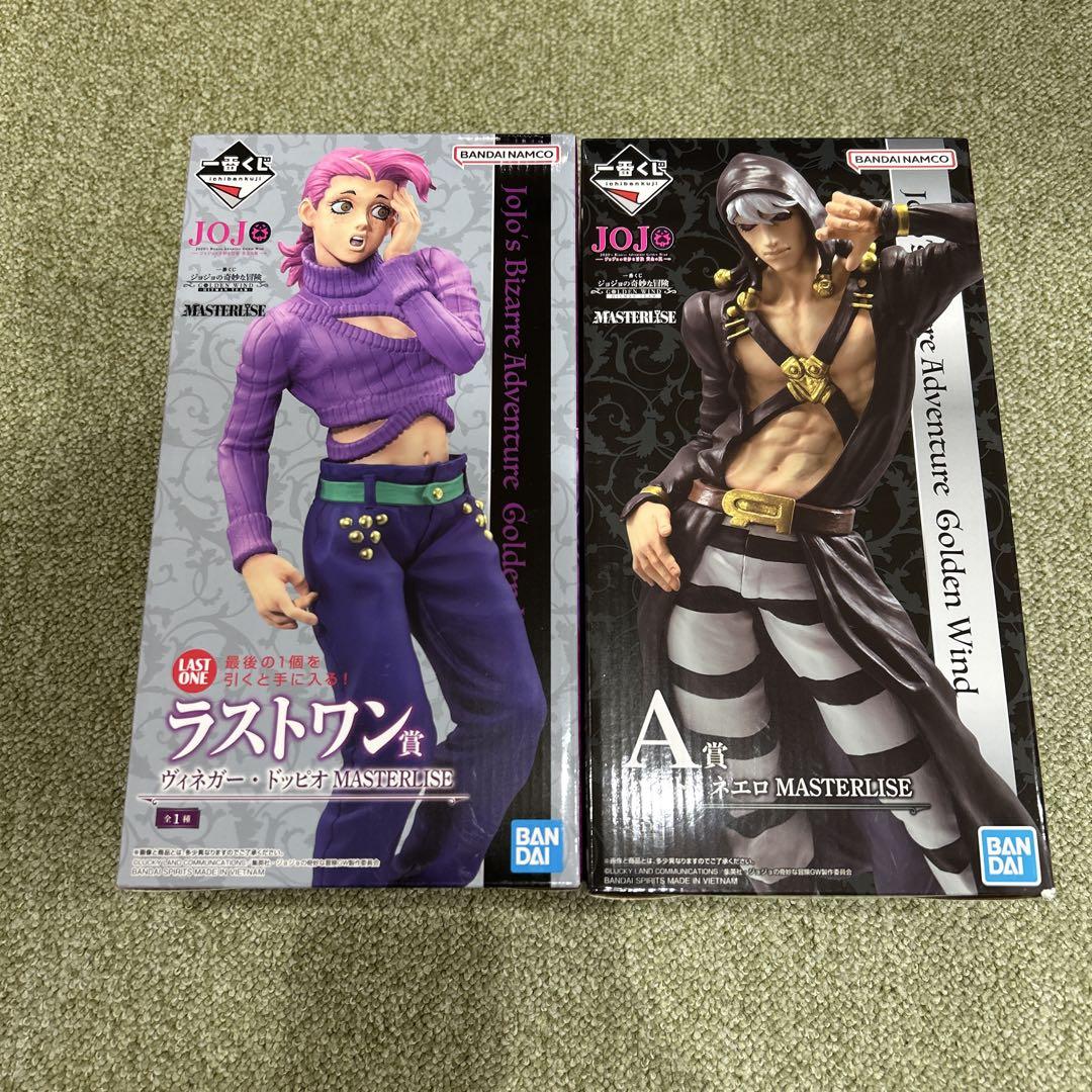 ジョジョの奇妙な冒険　A賞　リゾット・ネエロ ラストワン賞　ヴィネガー・ドッピオ