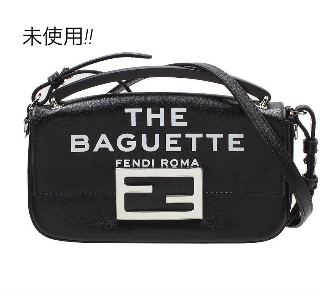 N2177 未使用!! フェンディ マークジェイコブス コラボ ショルダーバッグ