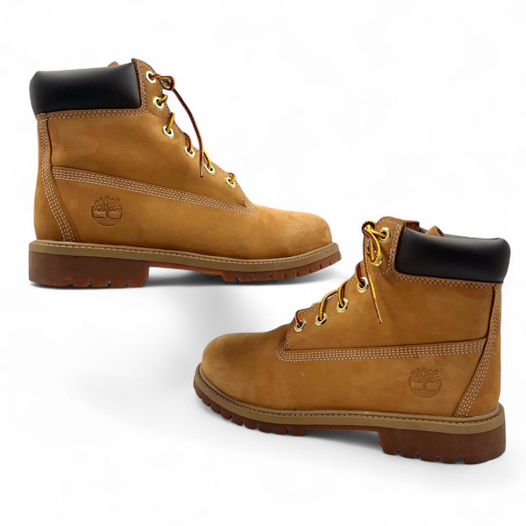 【美品】 ティンバーランド プレミアム 6インチ ブーツ 24cm キャメル 【美品】 ティンバーランド プレミアム 6インチ ブーツ 24cm キャメル